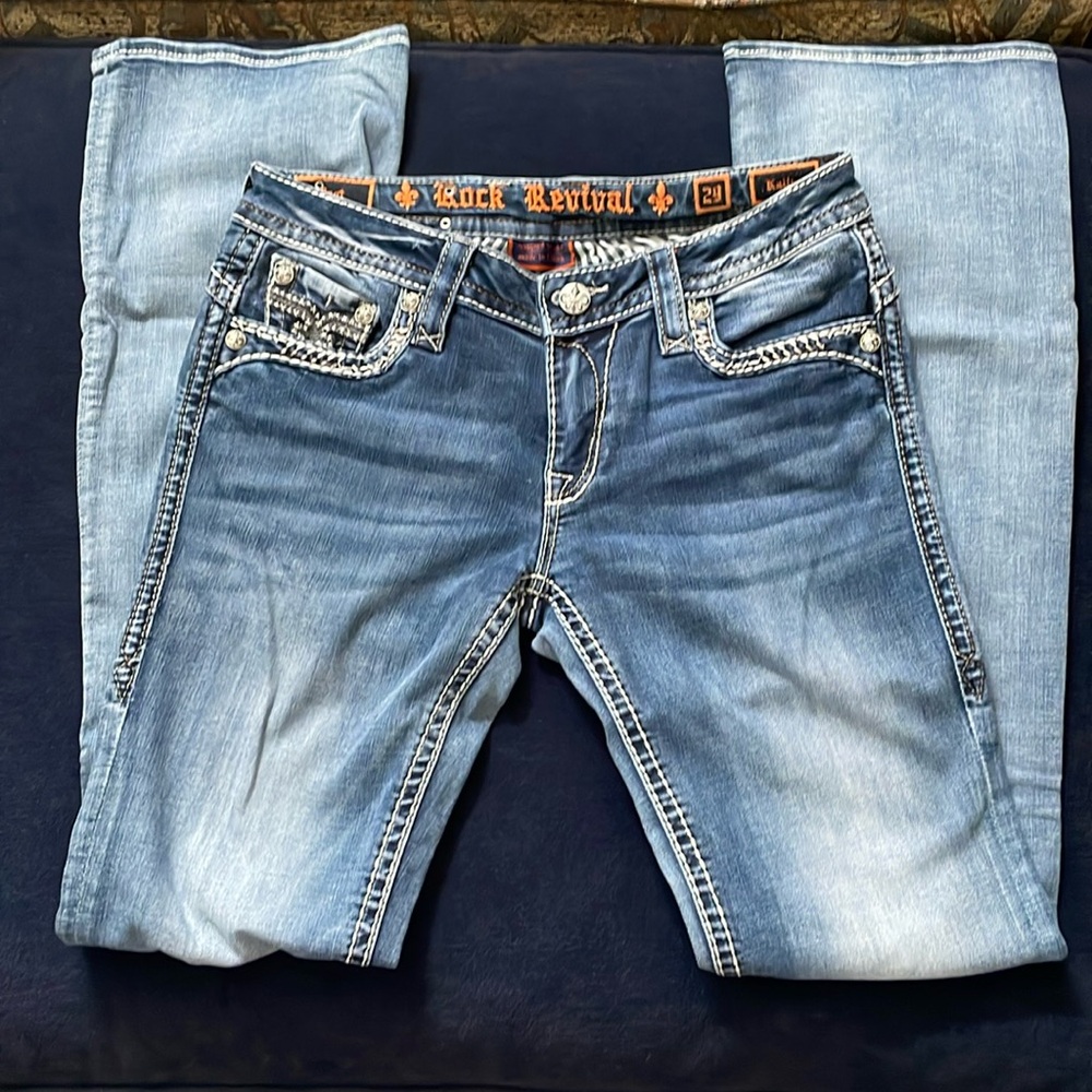 Rock Revival, Kailyn boot cut jeans. Size 29.
